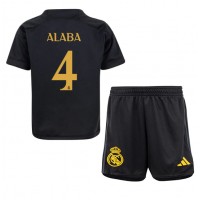 Dječji Nogometni Dres Real Madrid David Alaba #4 Rezervni 2023-24 Kratak Rukav (+ Kratke hlače)